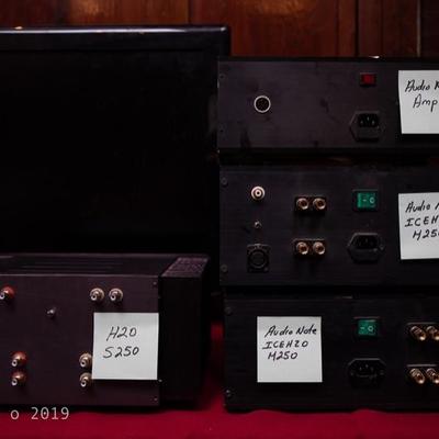 AUDIO NOTE KITS / H2O  COMPONENTS