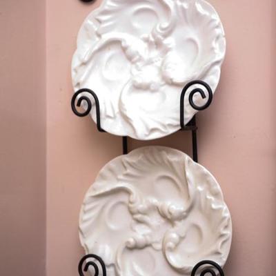 Charles Field Haviland oyster plates 
