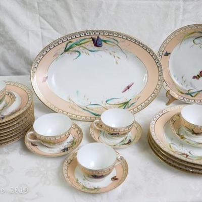 late 1800's haviland dish set