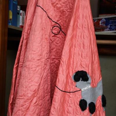 1950's poodle skirt