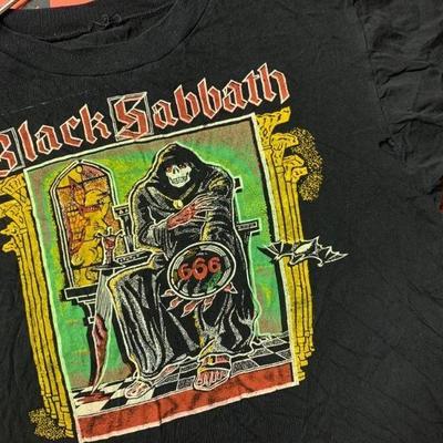 Vintage Concert Tees, Black Sabbath 