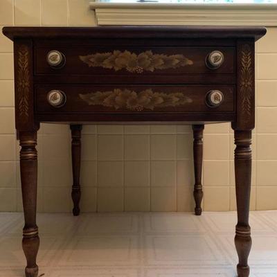 Hitchcock Two Drawer Stand, PAIR 