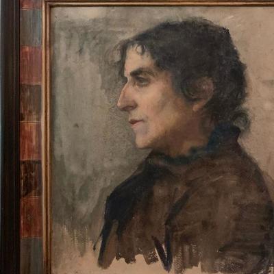 Watercolor on Board, Unknown 