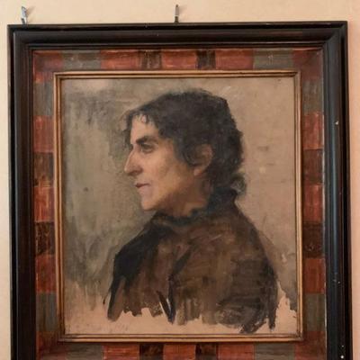 Watercolor on Board, Unknown 