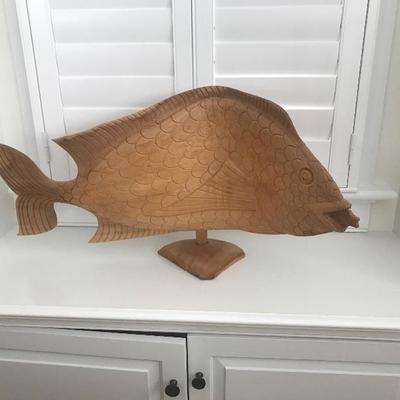 Fish carving
