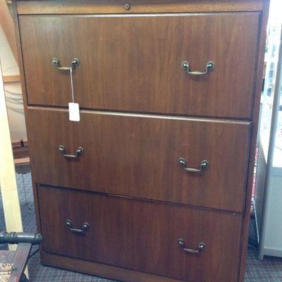 Three drawer Jasco file cabinet