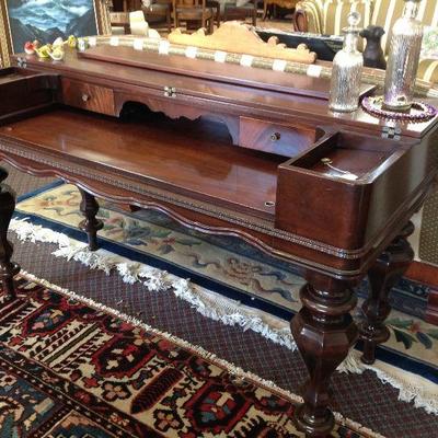 Antique piano desk