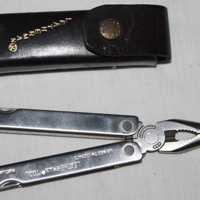 Leatherman with Leather Case