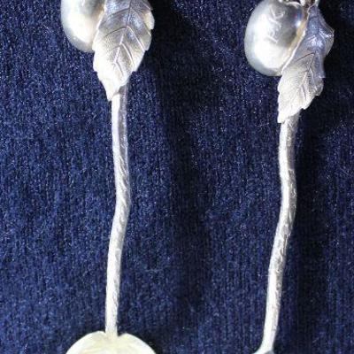 Gorham Sterling â€œOliveâ€ Fork and Spoon 