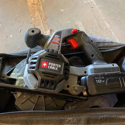 Porter Cable 18 volt circular saw and drill kit 