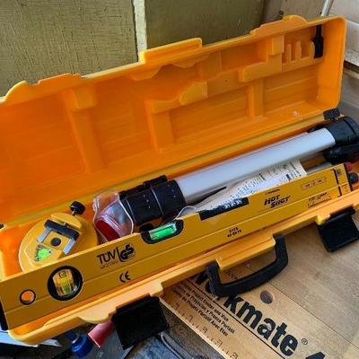 Johnson brand laser level/transit