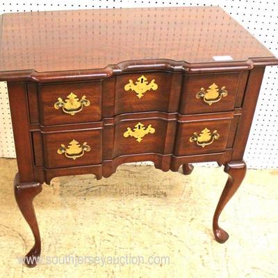  Cherry â€œPennsylvania House Furnitureâ€ Queen Anne 2 Drawer Lowboy 