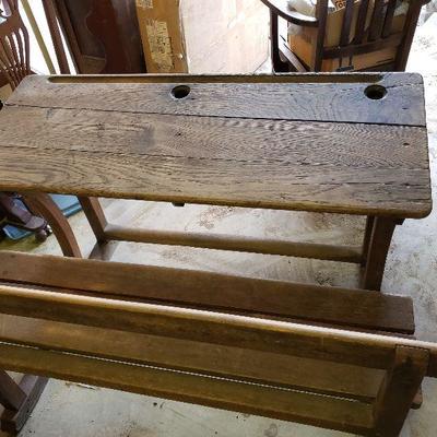 Antique school desk - several single models also