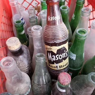 Lots and lots of old bottles