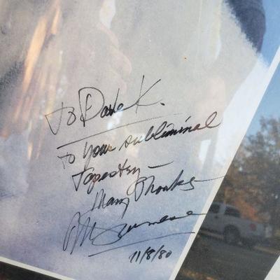 Personally inscribed Raging Bull movie poster signed by Martin Scorsese