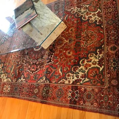 Antique handwoven Persian rug $795
81 X 57"