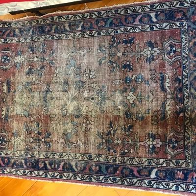 Antique handwoven Persian rug $425
57 X 42"