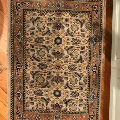 Persian rug $49
40 X 25 1/2"