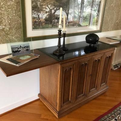 Heritage server $395
40 X 18 X 30"
fully open 79" wide