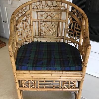 Bamboo chair $190
25 X 20 X 35"