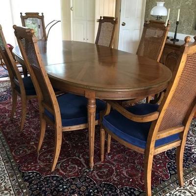 Heritage dining table and 6 chairs $995
100 X 44 X 29"