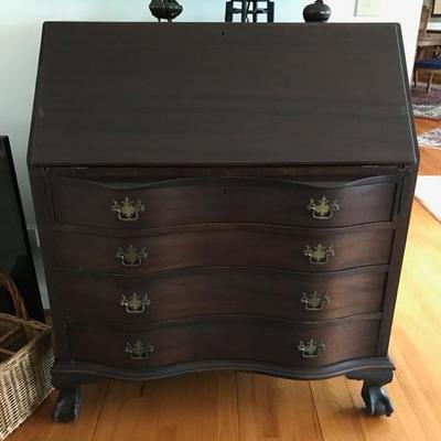 Governor Winthrop secretary $250
36 X 18 X 42"
