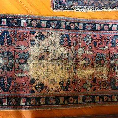 Antique handwoven Persian rug $245
45 X 30"