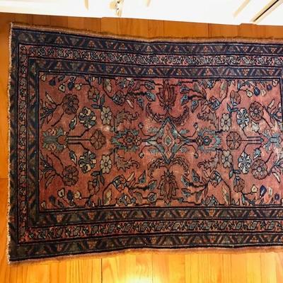 Antique handwoven Persian rug $275
43 X 31"