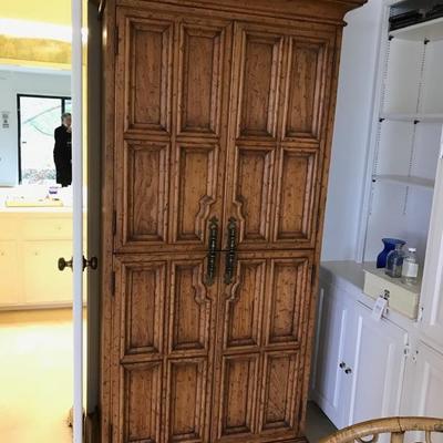 Drexel Velero armoire and chest of drawers $695
34 X 17 X 78"