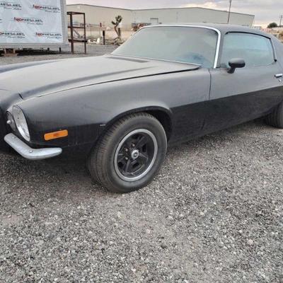 1971 Chevrolet Z28 Camaro
124871L509070

DMV fees: $367 and $70 doc fees 