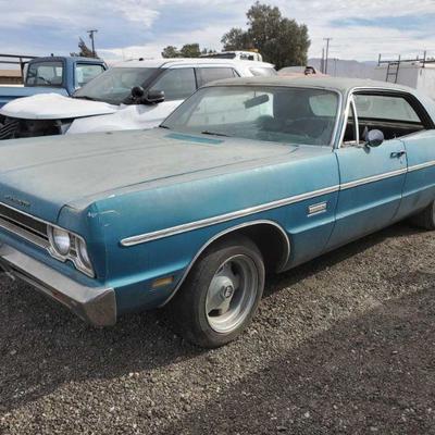 58: 1969 Plymouth
PM43F9D275409

Salvage title. 
DMV fees: $624 and $70 doc fees 