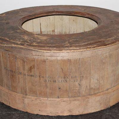 Nordyke Marmon & Co. Richmond Ind Mill Hoop (1870-1880â€™s)