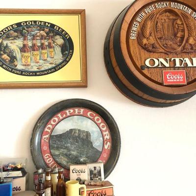 Room full of Vintage Coors Pottery & Coors collectibles
