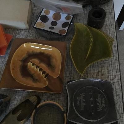 Vintage ashtrays 