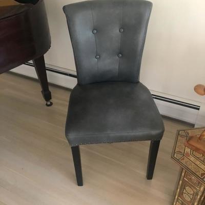 Two chairs leather