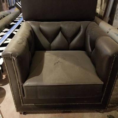 Brown Leather Chair