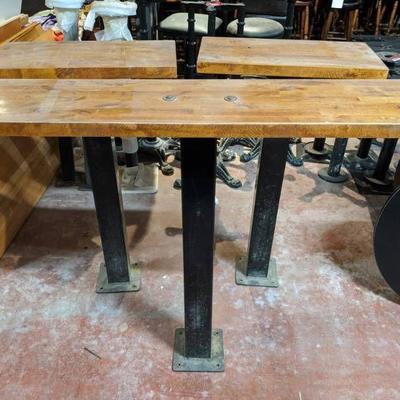 (3) Wooden Bar Tops