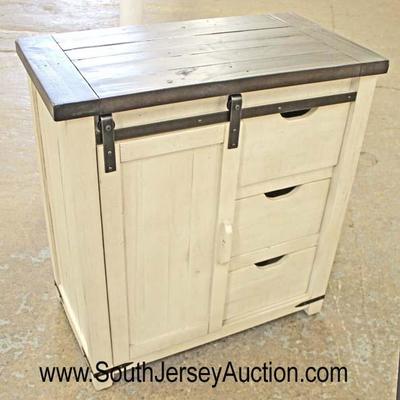  NEW Contemporary Rustic Style Sliding Door 2 Door Server Coffee Station

Auction Estimate $100-$300 â€“ Located Insid