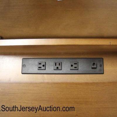  NEW Contemporary â€œPennsylvania House Furnitureâ€ Mahogany Finish 3 Drawer Night Stand with USB Ports and Electrical Outlets

Auction...