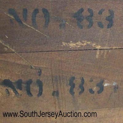  Depression Walnut 2 Tone Low Chest with Mirror and Vanity with Mirror and Bench

Auction Estimate $100-$200 each â€“ Located Inside 