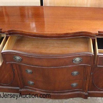  One of Several Burl Mahogany Sideboards

Auction Estimate $100-$300 â€“ Located Inside 