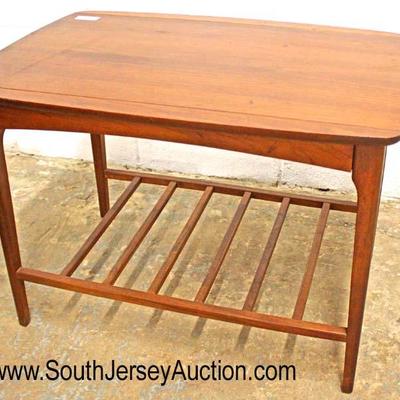  Mid Century Modern Danish Walnut Lamp Table

Auction Estimate $100-$200 â€“ Located Inside 