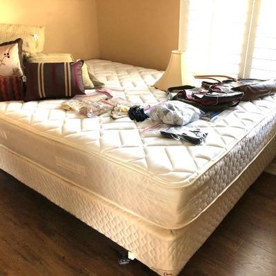 Sold Separately: Queen Serta Perfect Sleeper Mattress & Box Spring - $195