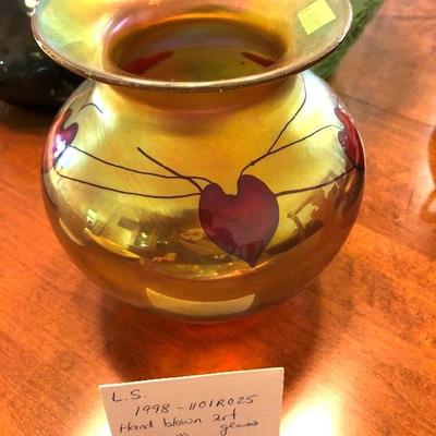 L.S. Hand-blown Art Glass