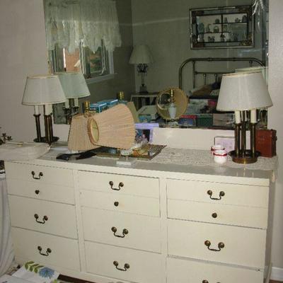 long white dresser  BUY IT NOW $ 85.00