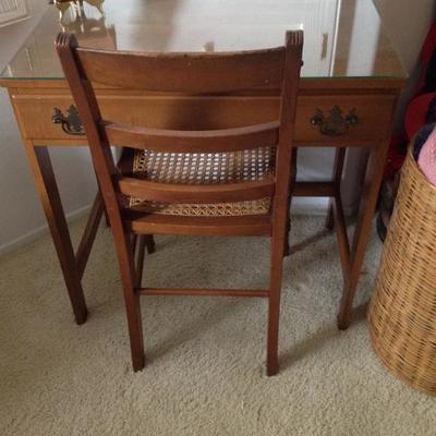 2 antique chairs