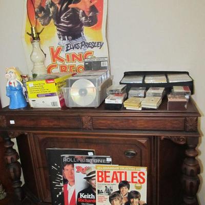 We have a huge music selection! CDs, Cassettes, 45s & 78's