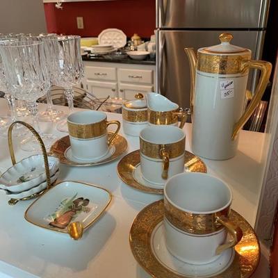 11 piece coffee service $55
