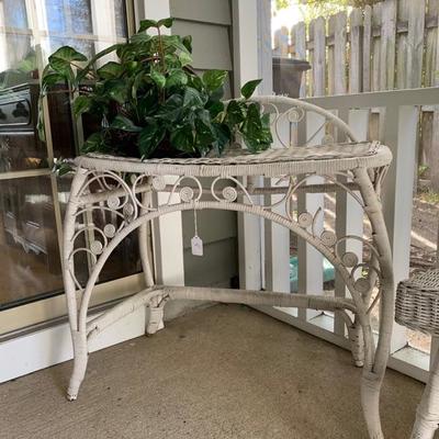 Wicker table $25
"as. is"