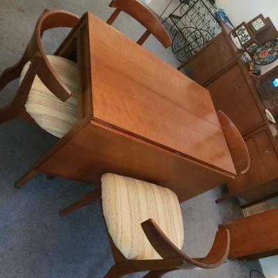 Kipp Stewart for Drexel Declaration Walnut Extension Dining Table